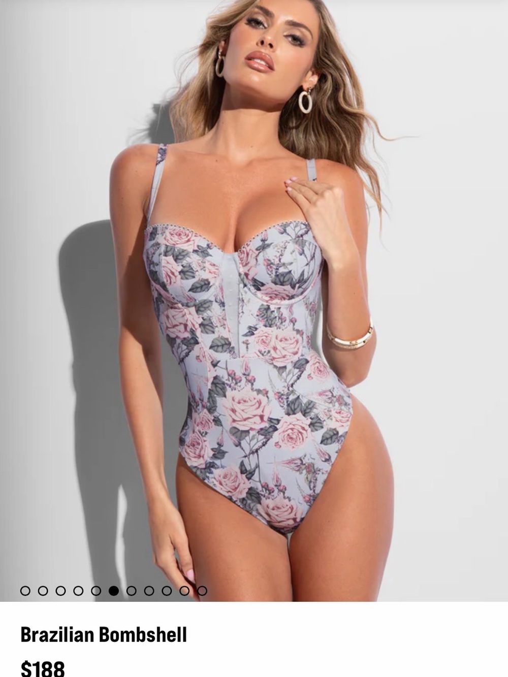 NWT TA3 Brazilian Bombshell - Blue
Thorny Rose - S